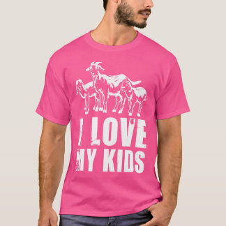 Funny Goat Art für Pygmy Goat Lover T-Shirt