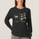 Funny Goat Bauer Spaß Landwirtschaft T-Shirt<br><div class="desc">Lassen Sie uns die Arbeit und das Leben auf einem Bauernhof in der Landwirtschaft genießen. Funny ziegenmem mit einem Bild von einigen niedlichen Babyziegen.</div>