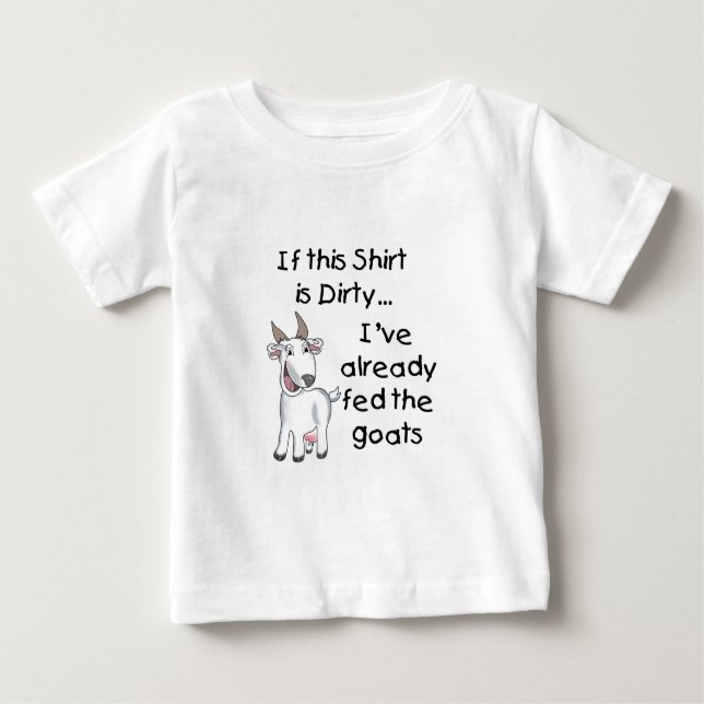 Funny Goat Dirty Shirt (Vorderseite)