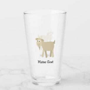 Funny Goat Glas