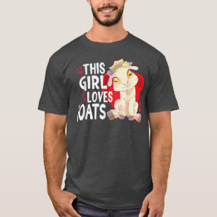 Funny Goat Lover Viehzucht Bauer Rind T-Sh T-Shirt