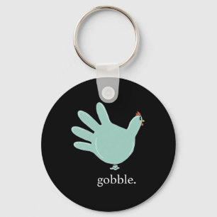 Funny Gobble Türkei Handschuh Medizin Nures Thanks Schlüsselanhänger