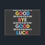 Funny Going Away Farewell Visitenkarte<br><div class="desc">Funny Going Away Farewell</div>