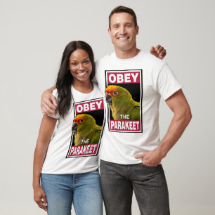 Funny Golden Capped Parakeet - Vögel Kunst T-Shirt