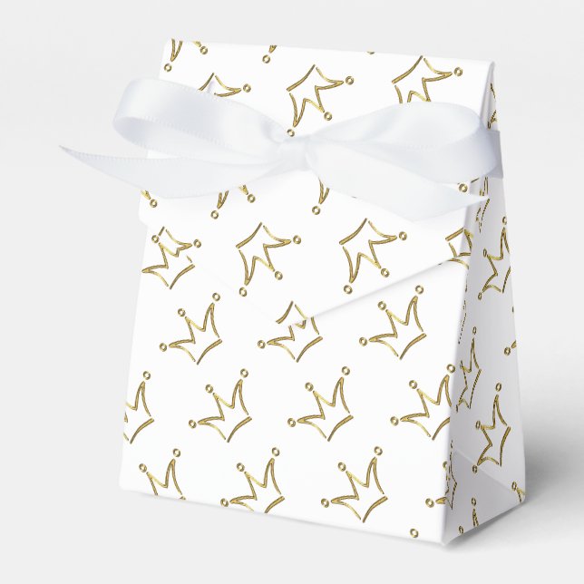 Funny Golden Crown - Luxury Royal 1 Geschenkschachtel (Vorderseite)