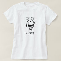 Funny Golden Retriever Basic T - Shirt