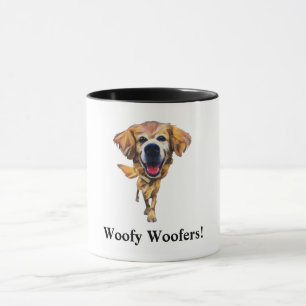 Funny Golden Retriever Tasse