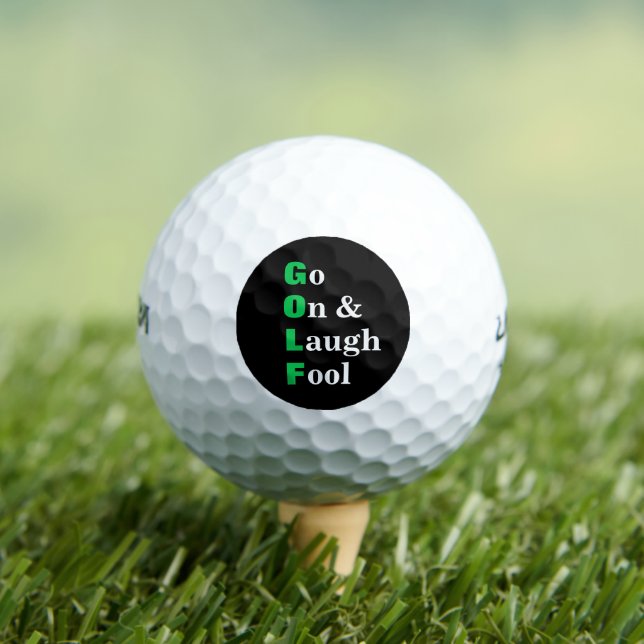 Funny Golf Akronym Golfball (Insitu T-Shirt)