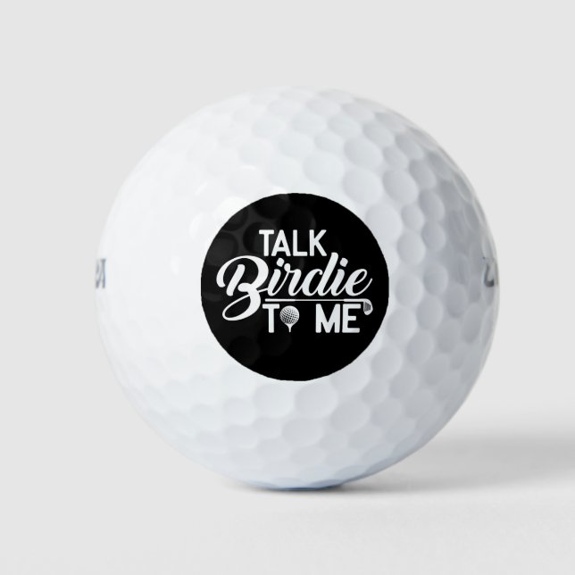 Funny Golf Ball - Sprich Birdie mit mir (Vorderseite)