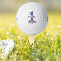 Funny Golf Balls #1 Golfen Oma Mit Monogramm