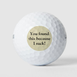 Funny Golf Balls Golfball