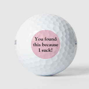 Funny Golf Balls Golfball