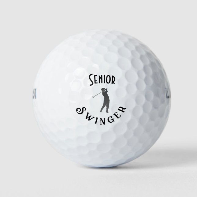 Funny Golf Balls Golfball (Vorderseite)