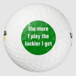 Funny Golf Balls Sprichwort Golfball