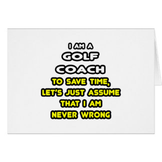 Funny Golf Coach T-Shirts et cadeaux
