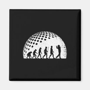 Funny Golf Evolution Golf Player Vintag Magnet