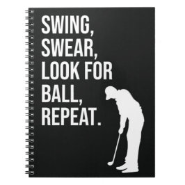 Funny Golf Geschenke für Golfer Spaß Joystick Notizblock