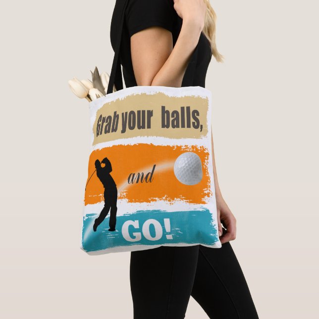 Funny Golf Grab Your Balls ID466 Tasche (Von Nahem)