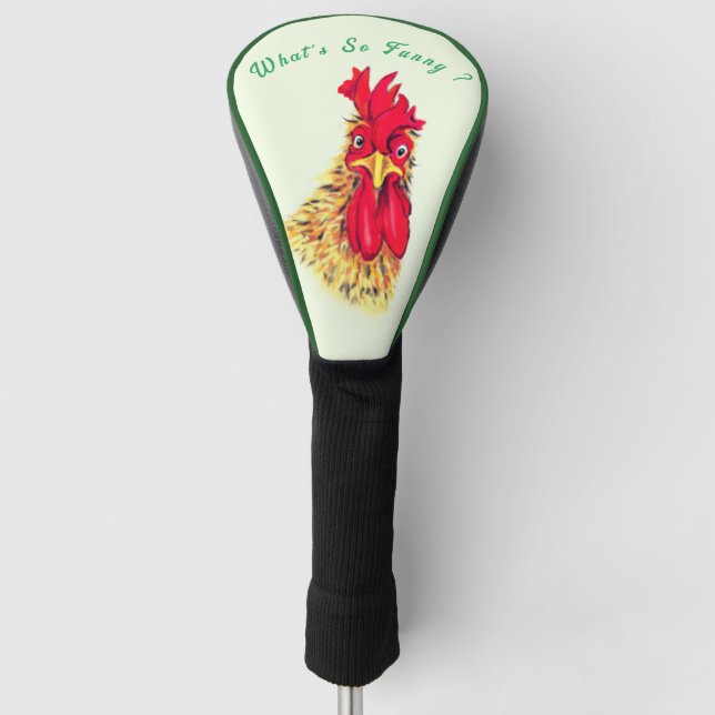 Funny Golf Head Cover überrascht Runde Ihren Text Golf Headcover (Vorderseite)