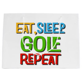 Funny Golf Joke Golfer  Große Geschenktüte