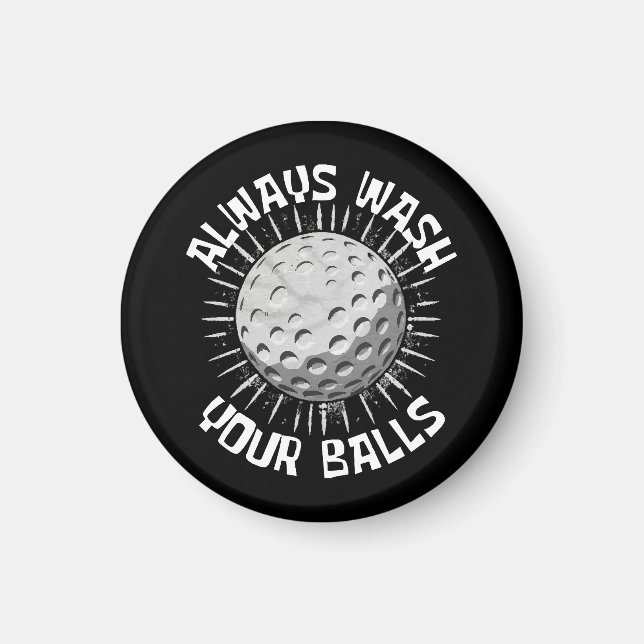 Funny Golf Magnet (Vorne)