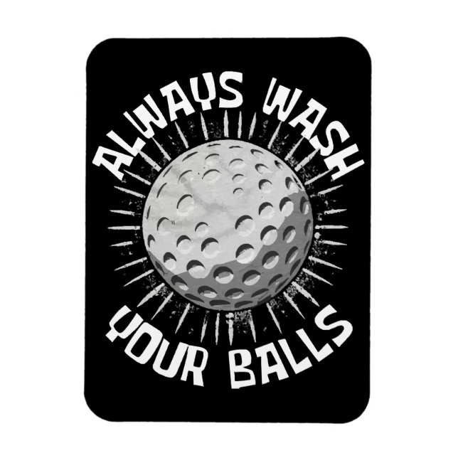 Funny Golf Magnet (Vertikal)