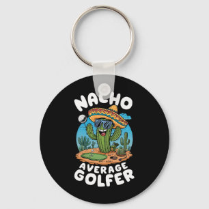 Funny Golf Nacho Durchschnitt Golfer Kaktus Gol Schlüsselanhänger