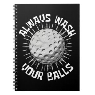 Funny Golf Notizblock