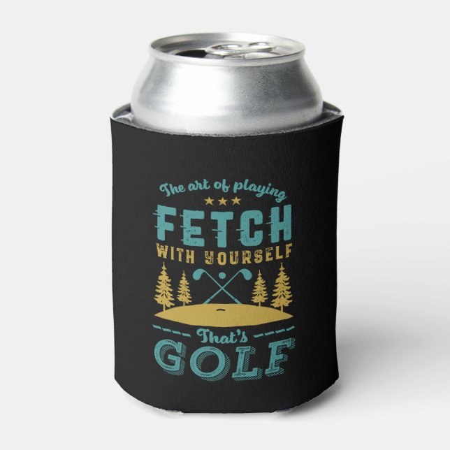 Funny Golf Player Zitat Golfers Liebe Golfsport Dosenkühler (Kanne Vorderseite)