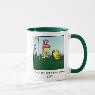 Funny Golf Spaß Tasse