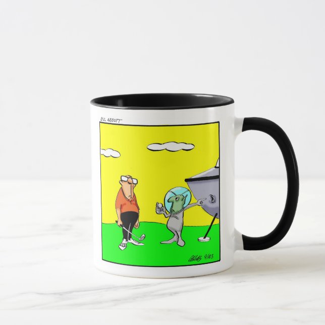 Funny Golf Spaß Tasse Geschenk (Rechts)