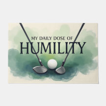 Funny Golf tägliche Dosis von Demut