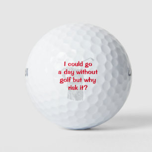Funny Golf Theme Golfball