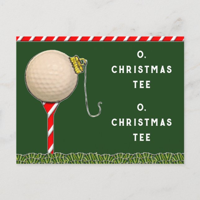 Funny Golf Weihnachten (Vorderseite)