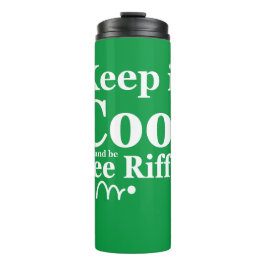 Funny Golf Zitate Behielt es Cool und sein T-Shirt Thermosbecher