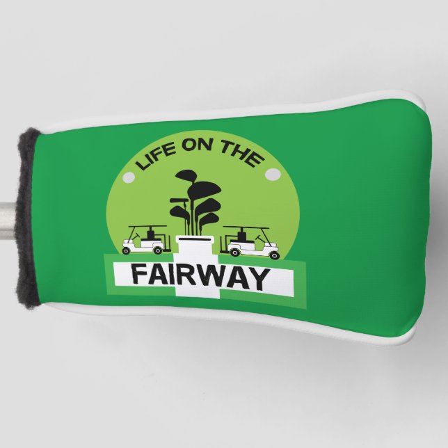 Funny Golfing Pros Golfing Fanatics Sport Golf Headcover (Vorderseite)