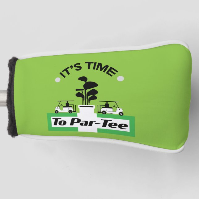 Funny Golfing Pros Golfing Fanatics Sport Zwei-Ton Golf Headcover (Vorderseite)