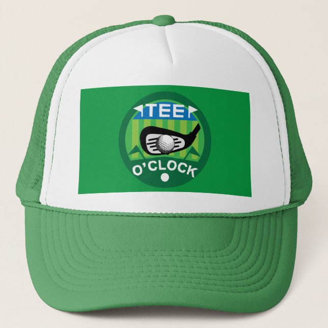 Funny Golfing Pros Golfing Fanatics Sportwagen Truckerkappe (Vorderseite)