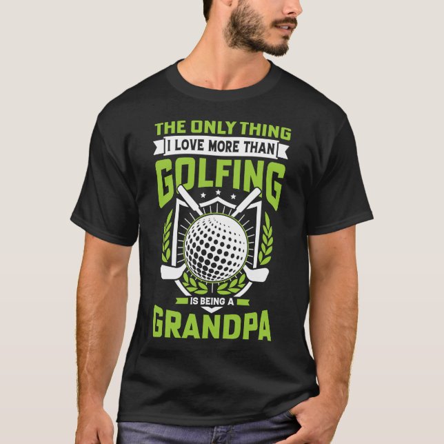 Funny Golfo Opa T-Shirt (Vorderseite)