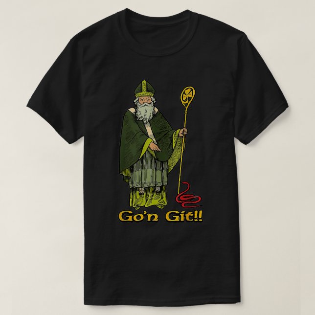 Funny Gon git Funny St Patricks Day T-Shirt (Design vorne)