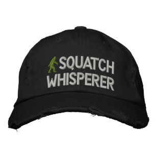 Funny Gone Squatchin Squatch flüstern Bestickte Baseballkappe
