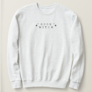Funny Good Hexe Modernes Halloween Sweatshirt