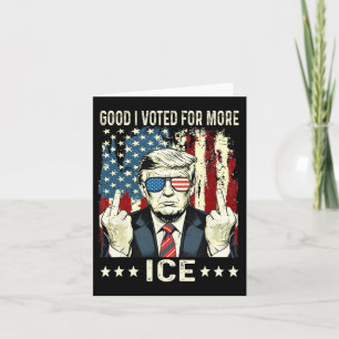 Funny Good Ich habe für mehr Ice Patriotic 1 gesti Karte