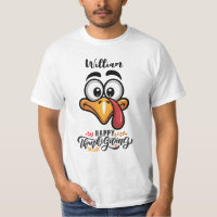 Funny Goofy Turkey konfrontiert Personalisierten C