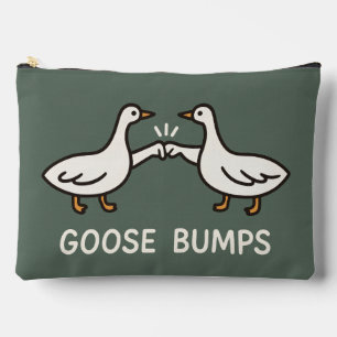 Funny Goose Bumps Cartoon   Faustgeflügel Zubehörtasche