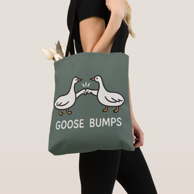 Funny Goose Bumps Cartoon Tasche (Von Nahem)