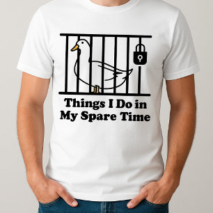 Funny Goose Meme Sarcastic Spaß für Gänseleber T-Shirt