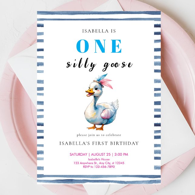 Funny Goose Party Einladung (Von Creator hochgeladen)
