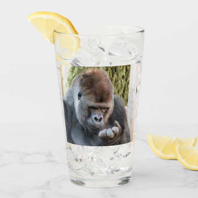 FUNNY GORILLA GLAS (Vorderseite Ice)