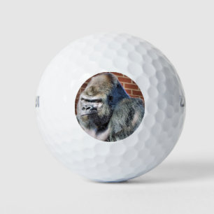 FUNNY GORILLA GOLFBALL